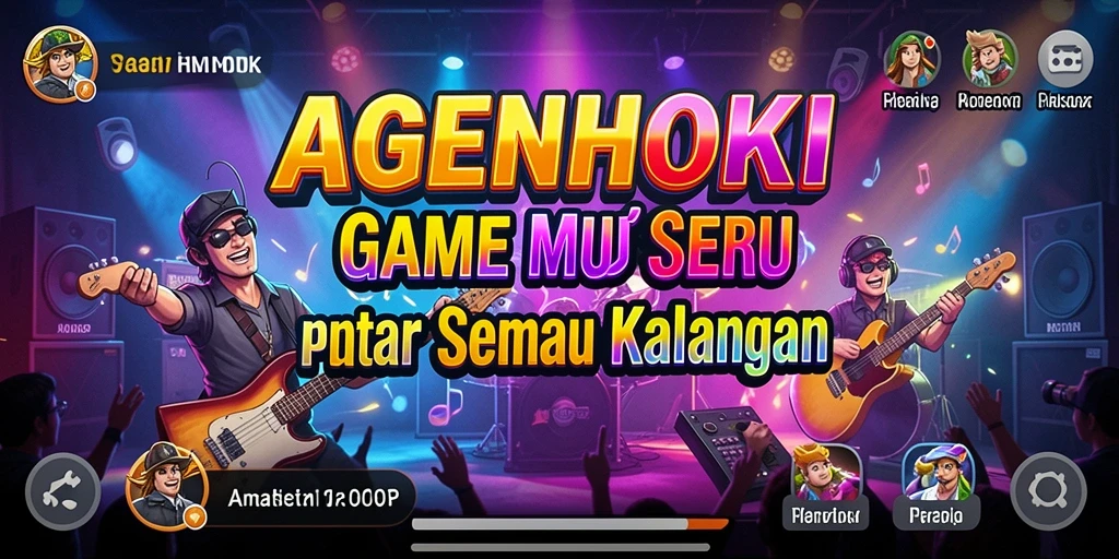 Gameplay seru AGENHOKI dengan grafik menarik.