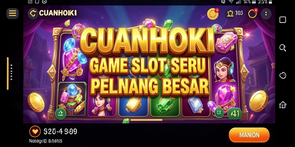 Gameplay seru CUANHOKI dengan berbagai tema Slot.