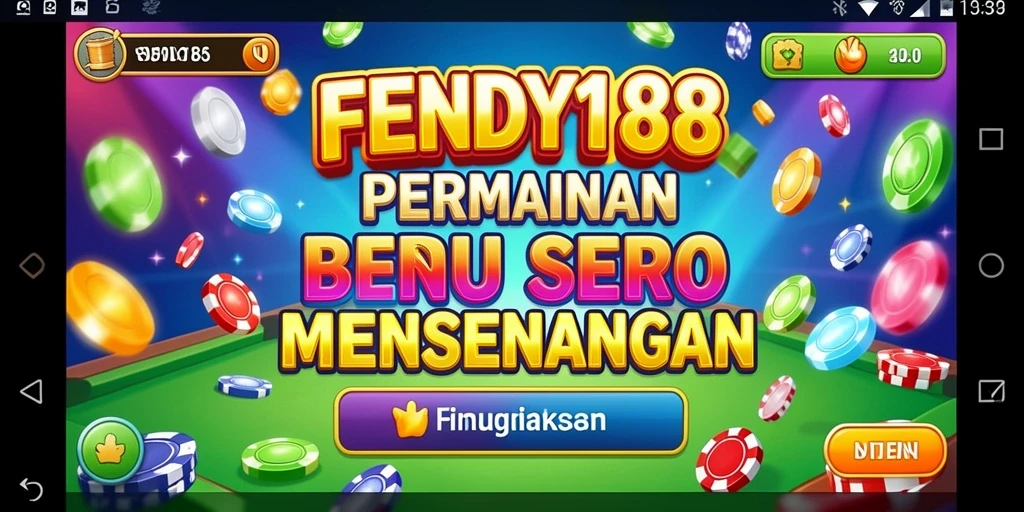 Tampilan permainan Bingo yang menarik dan seru di FENDY188.