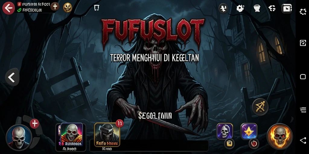 Gameplay FUFUSLOT dengan suasana Horror yang mencekam.